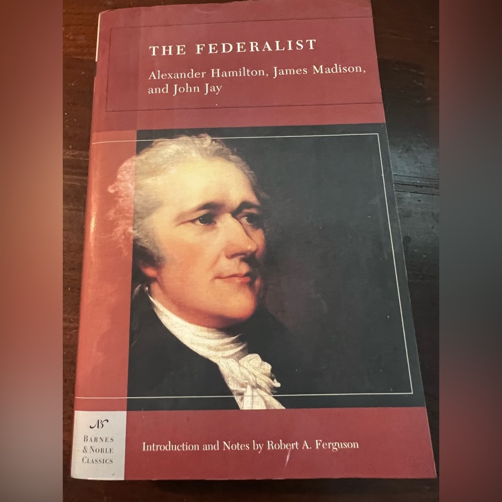 The Federalist Paperback Book - Red Cover